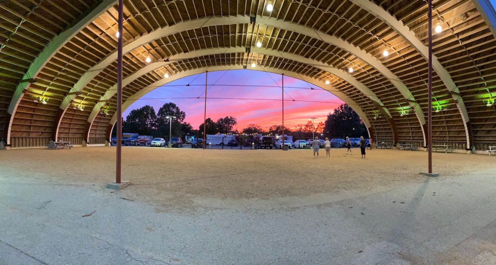 Hangar at Sunset Modified